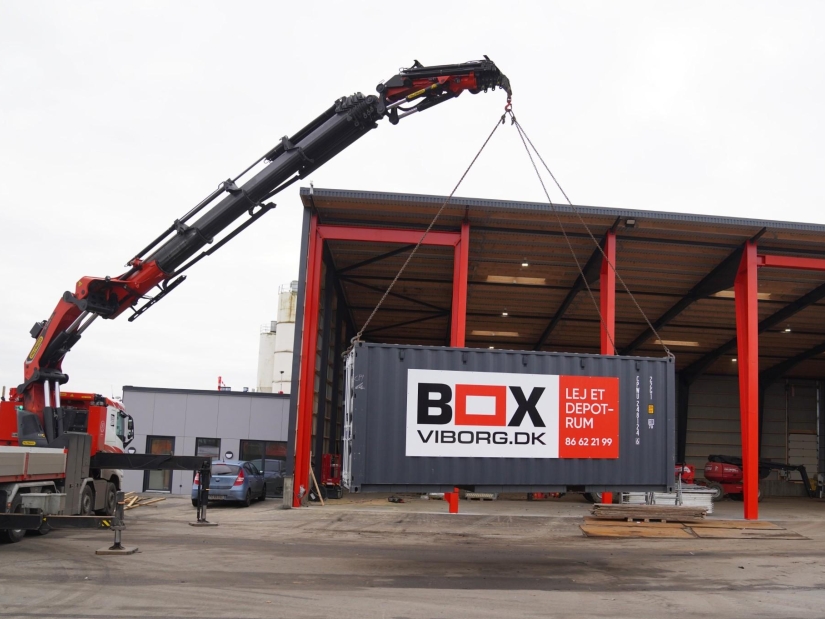 Box Viborg - Lej et depotrum / lagercontainer til erhverv